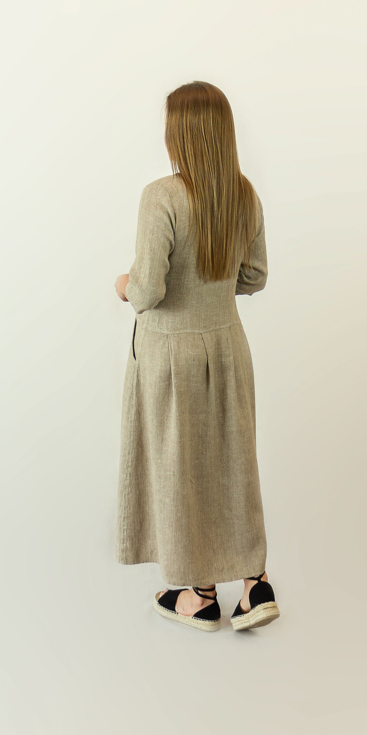 Soft linen dress